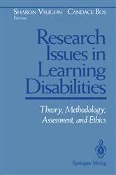Book cover of Research Issues in Learning Disabilities by Sharon Vaughn