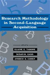 Book cover of Research Methodology in Second-Language Acquisition by Elaine E. Tarone
