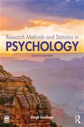 Book cover of Research Methods and Statistics in Psychology (8th ed.) by Hugh Coolican