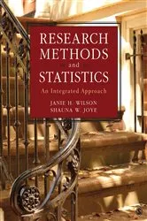 Book cover of Research Methods and Statistics by Janie H. Wilson