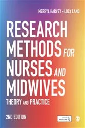 Book cover of Research Methods for Nurses and Midwives (2nd ed.) by Merryl Harvey