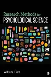 Book cover of Research Methods for Psychological Science by William J. Ray