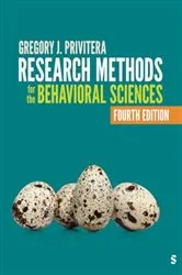 Book cover of Research Methods for the Behavioral Sciences (4th ed.) by Gregory J. Privitera