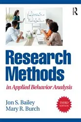 Book cover of Research Methods in Applied Behavior Analysis (3rd ed.) by Jon S. Bailey