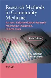 Book cover of Research Methods in Community Medicine (6th ed.) by Joseph Abramson