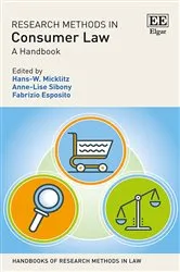 Book cover of Research Methods in Consumer Law by Hans-W. Micklitz