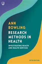Book cover of Research Methods in Health: Investigating Health and Health Services (5th ed.) by Unknown