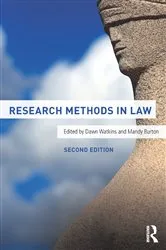 Book cover of Research Methods in Law (2nd ed.) by Dawn Watkins