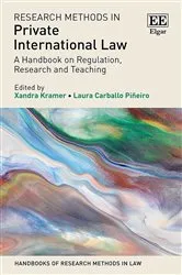 Book cover of Research Methods in Private International Law by Xandra Kramer