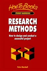 Book cover of Research Methods by Peter Marshall