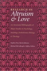 Book cover of Research On Altruism & Love by Stephen Post