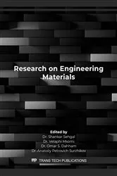 Book cover of Research on Engineering Materials by Shankar Sehgal