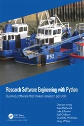 Book cover of Research Software Engineering with Python by Damien Irving