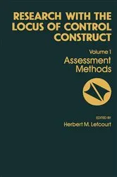 Book cover of Research with the Locus of Control Construct by Herbert M. Lefcourt