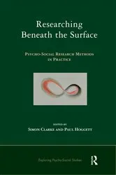 Book cover of Researching Beneath the Surface by Simon Clarke