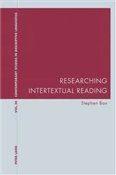 Book cover of Researching Intertextual Reading by Unknown