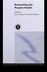 Book cover of Researching the People's Health by Unknown