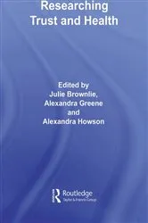 Book cover of Researching Trust and Health by Unknown