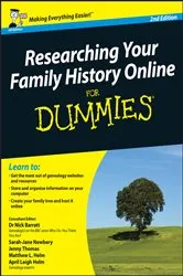 Book cover of Researching Your Family History Online For Dummies, UK Edition (2nd ed.) by Nick Barratt