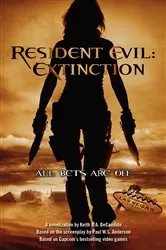 Book cover of Resident Evil: Extinction by Keith R. A. DeCandido