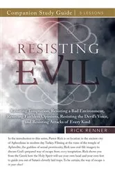 Book cover of Resisting Evil Study Guide by Rick Renner