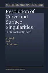Book cover of Resolution of Curve and Surface Singularities in Characteristic Zero by Unknown