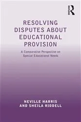 Book cover of Resolving Disputes about Educational Provision by Neville Harris