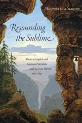Book cover of Resounding the Sublime by Miranda Eva Stanyon