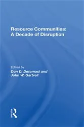 Book cover of Resource Communities by Don D Detomasi