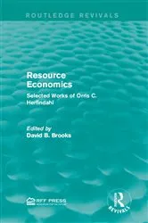 Book cover of Resource Economics by Unknown