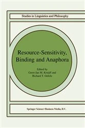Book cover of Resource-Sensitivity, Binding and Anaphora by Geert-Jan M. Kruijff