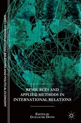 Book cover of Resources and Applied Methods in International Relations by Guillaume Devin