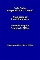 Book cover of Respondo al V. I. Zasuliĉ by Unknown