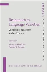 Book cover of Responses to Language Varieties by Unknown