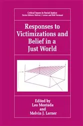 Book cover of Responses to Victimizations and Belief in a Just World by Leo Montada