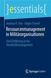 Book cover of Ressourcenmanagement in Militärorganisationen by Andreas H. Glas