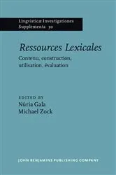 Book cover of Ressources Lexicales by Núria Gala