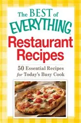 Book cover of Restaurant Recipes by Adams Media