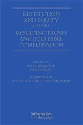Book cover of Restitution and Equity Volume 1: Resulting Trusts and Equitable Compensation by Peter Birks