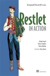Book cover of Restlet in Action by Thierry Templier
