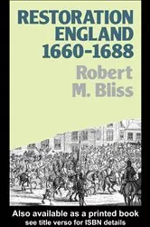 Book cover of Restoration England by Robert M. Bliss