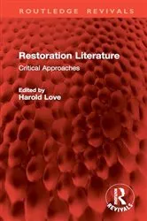 Book cover of Restoration Literature by Harold Love