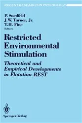 Book cover of Restricted Environmental Stimulation by Peter Suedfeld