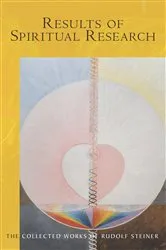 Book cover of RESULTS OF SPIRITUAL RESEARCH by Rudolf Steiner