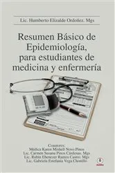 Book cover of Resumen Básico de Epidemiología, para estudiantes de medicina y enfermería by Humberto Elizalde Ordoñez