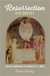 Book cover of Resurrection in Retrospect by Peter Carnley