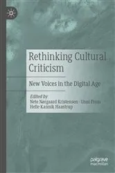 Book cover of Rethinking Cultural Criticism by Nete Nørgaard Kristensen