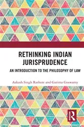 Book cover of Rethinking Indian Jurisprudence by Aakash Singh Rathore