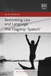 Book cover of Rethinking Law and Language by Jan M. Broekman