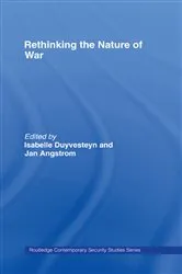 Book cover of Rethinking the Nature of War by Jan Angstrom
